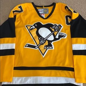 Fully Stitched Penguins Sidney Crosby Jersey